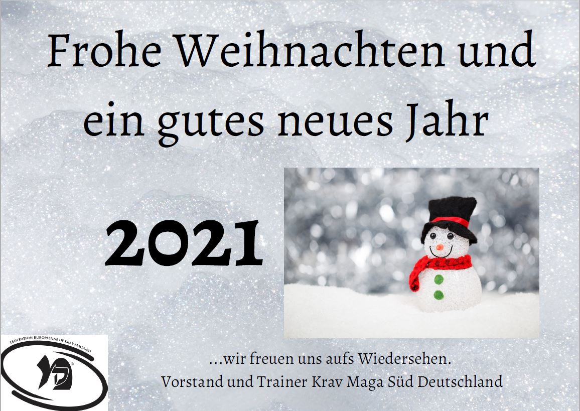 23.12. Frohe Weihnachten – Krav Maga Süd Deutschland e.V.